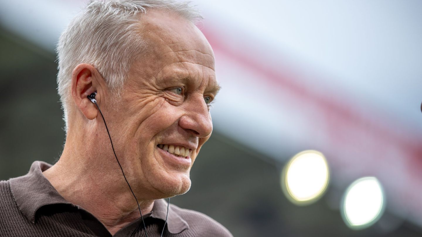 Streich war von 2012 bis 2024 Trainer des SC Freiburg. (Archivbild) Foto: Andreas Gora/dpa