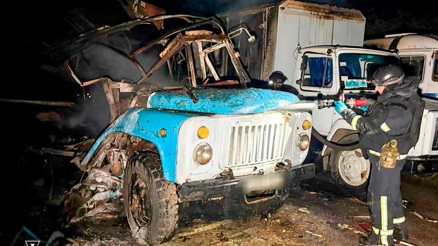 Wie Charkiw wurden auch andere ukrainische Städte nach Auslaufen der Waffenruhe wieder angegriffen. Foto: Uncredited/Ukrainian E