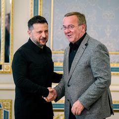 Boris Pistorius und Wolodymyr Selenskyj