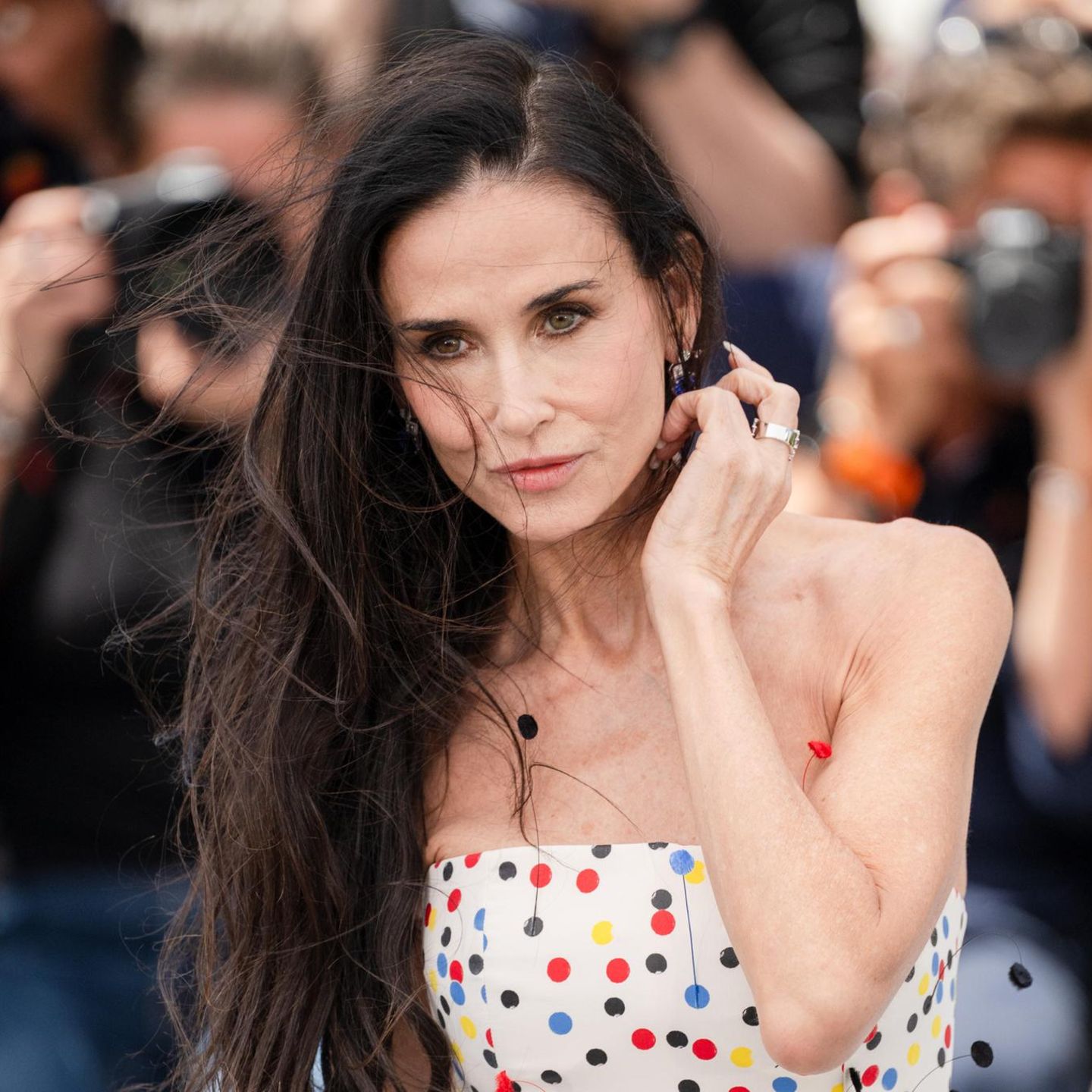 Demi Moore in Cannes