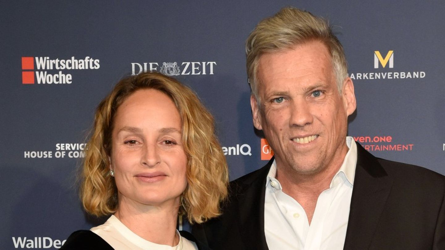 Lara Joy Körner und ihr Partner Niels van Hoek im Februar 2025 in München.
