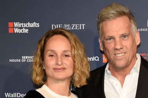 Lara Joy Körner und ihr Partner Niels van Hoek im Februar 2025 in München.