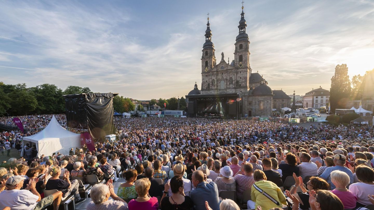 Auf dem Fuldaer Domplatz findet zum diesjährigen Hessentag statt