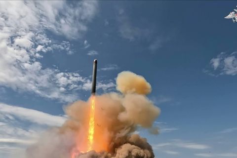 Russland testet Sarmat-Rakete