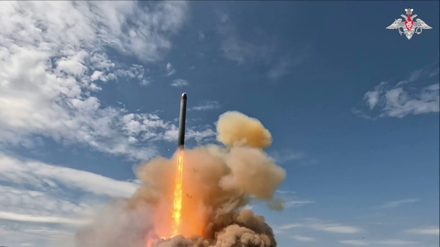 Russland testet Sarmat-Rakete