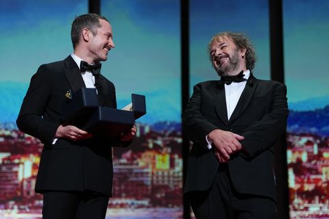 Elijah Wood hielt die Laudatio auf Peter Jackson. Foto: Scott A Garfitt/Invision/dpa