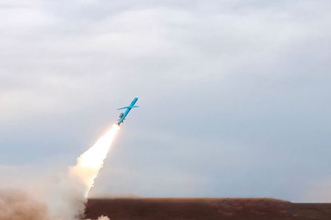 US-Medienberichten zufolge verfügt der Iran noch über einen Großteil seines Raketenarsenals. (Archivbild) Foto: Sepahnews/ZUMA P