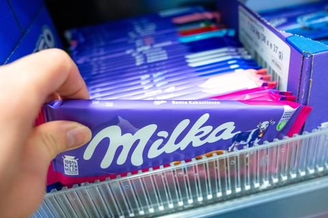Eine Milka-Tafel
