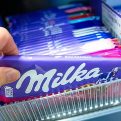 Eine Milka-Tafel
