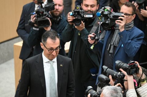Cem Özdemir am Mittwoch im Landtag