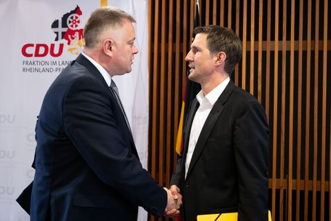 Christoph Gensch folgt Gordon Schnieder an der Spitze der CDU-Landtagsfraktion in Rheinland-Pfalz nach. Foto: Florian Wiegand/dp
