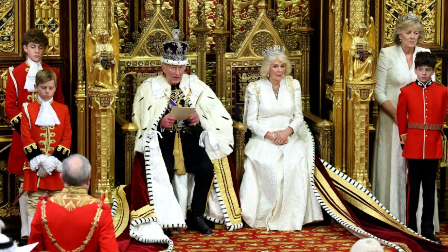 König Charles III. mit Königin Camilla