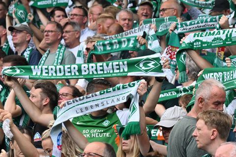 Die Bremer Fans können sich auf einen Nachwuchsoffensivspieler freuen. (Archivbild) Foto: Carmen Jaspersen/dpa