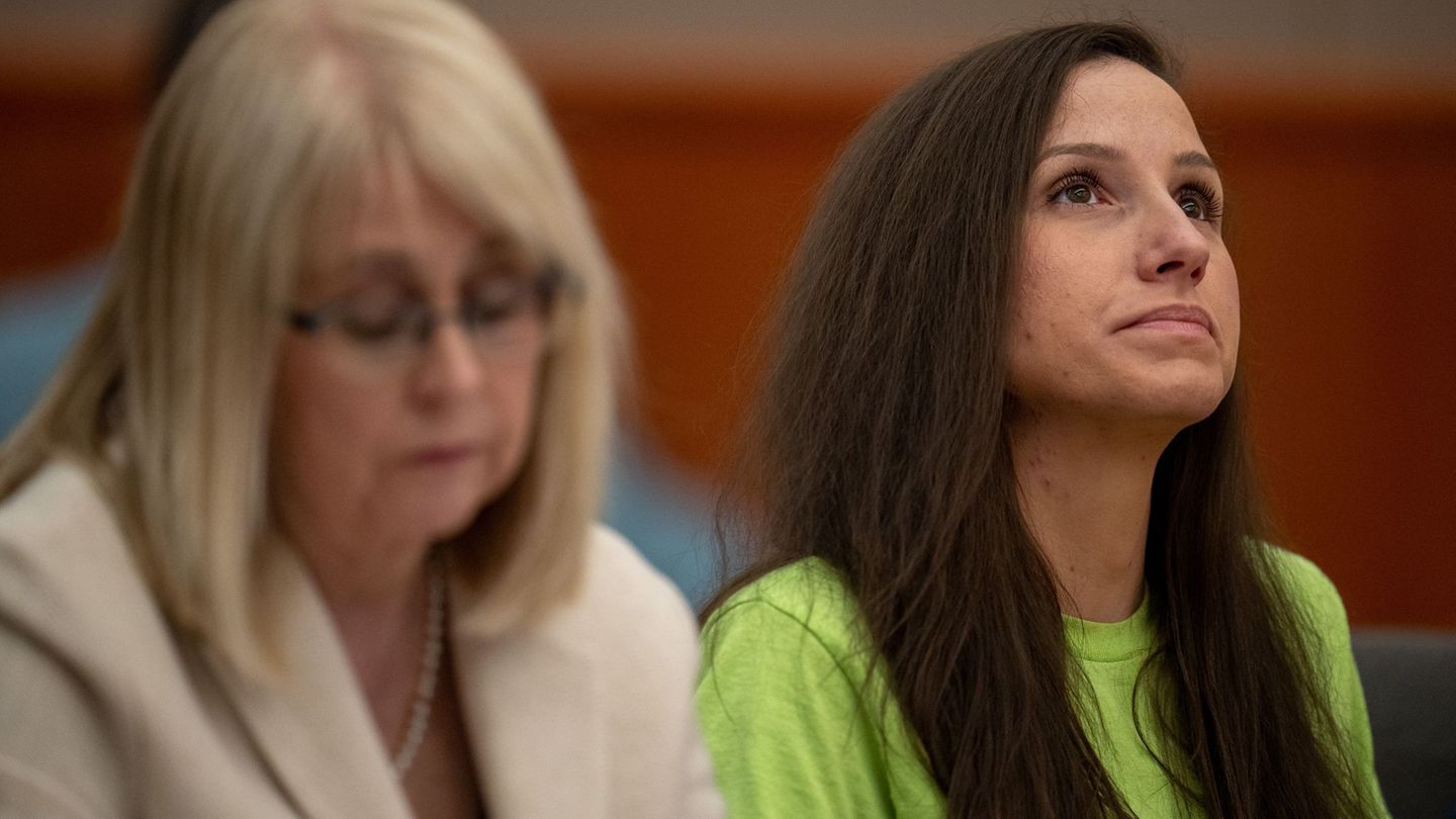 Kouri Richins muss wegen Mordes lebenslänglich hinter Gitter (Foto aktuell) Foto: Trent Nelson/Pool The Salt Lake Tribune/AP/dpa