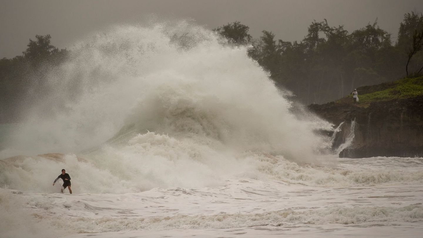 Ein El Nino kann heftige Stürme und Regenfälle, aber auch außergewöhnliche Dürren bringen. Foto: Eugene Tanner/AP/dpa