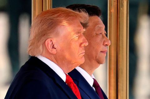 Donald Trump und Xi Jinping
