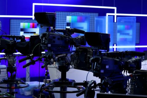 Kameras in Fernsehstudio