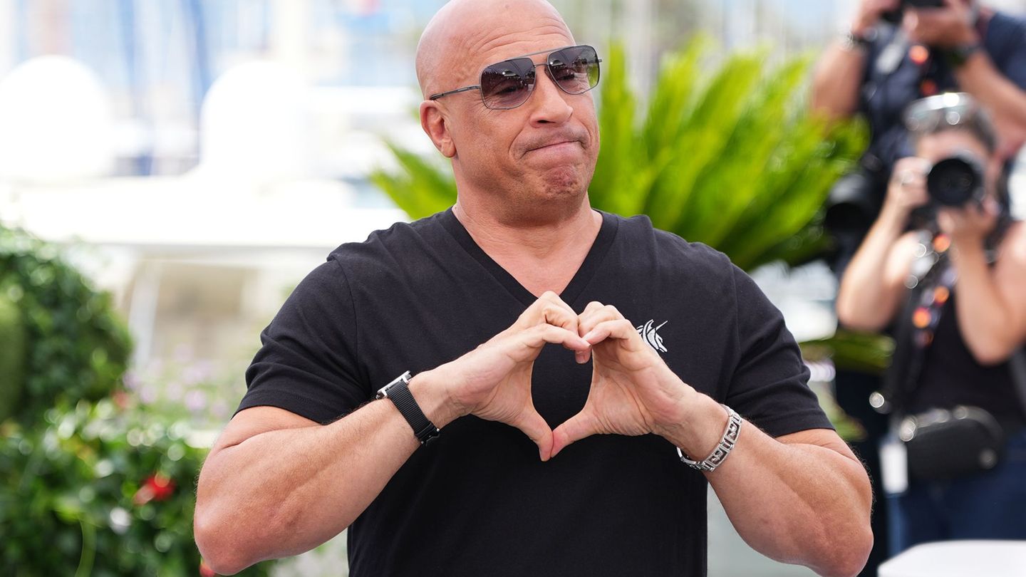 Vin Diesel in Cannes. Foto: Scott A Garfitt/Invision/AP/dpa