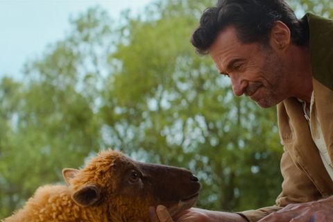 Hugh Jackman wird in "Glennkill - Ein Schafskrimi" zum einfühlsamen Schäfer.