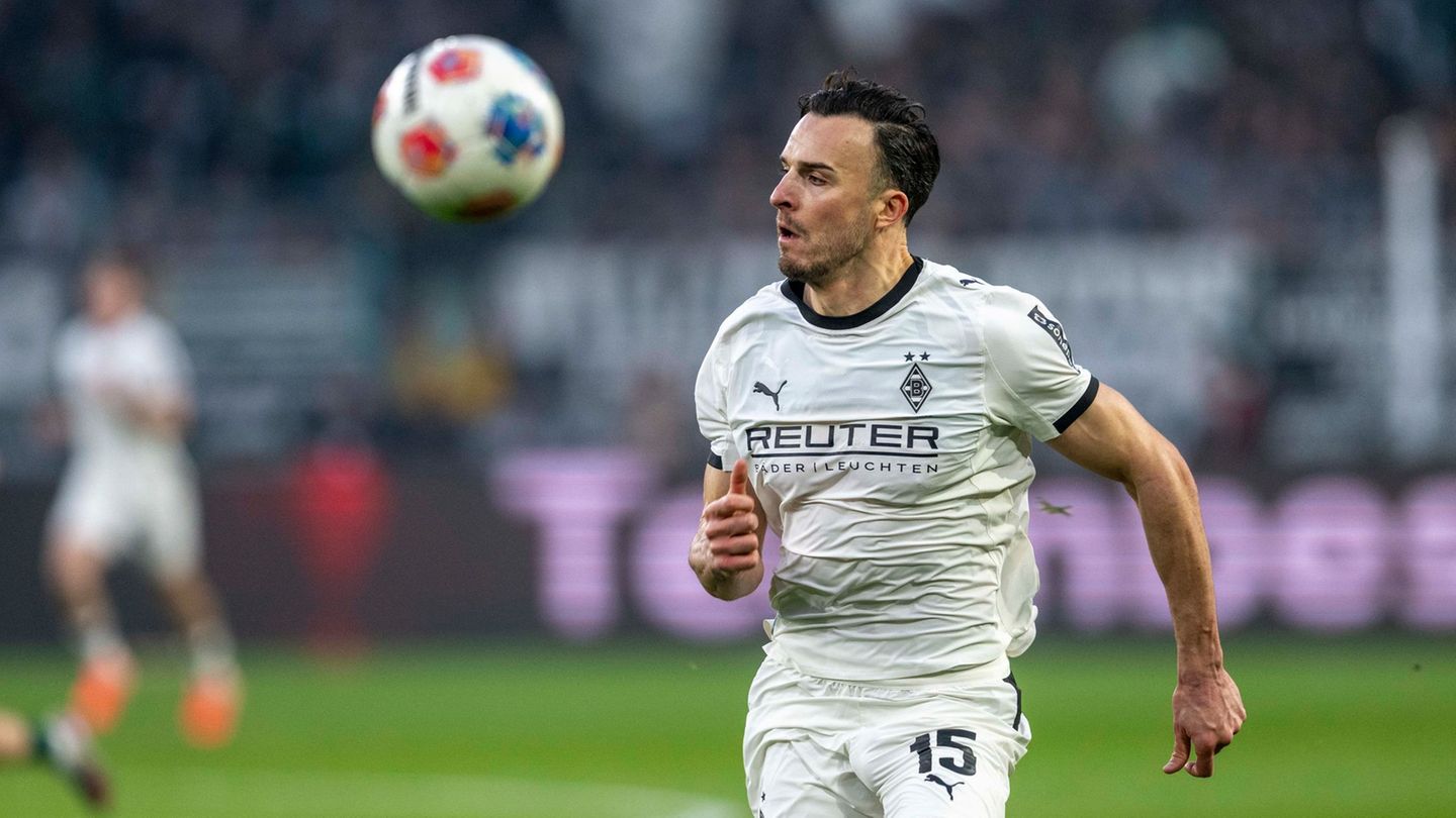 Vorerst letztes Spiel für Gladbach im Rahmen der Leihe: Haris Tabakovic (Archivbild). Foto: David Inderlied/dpa