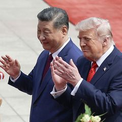 Trump und Xi Jinping