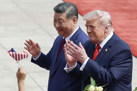 Trump und Xi Jinping