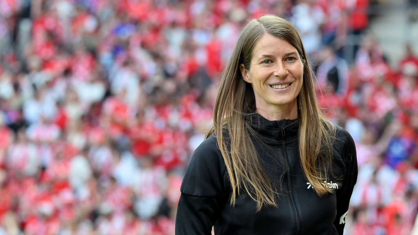 Marie-Louise Eta freut sich auf das Heimspiel. (Archivbild) Foto: Torsten Silz/dpa