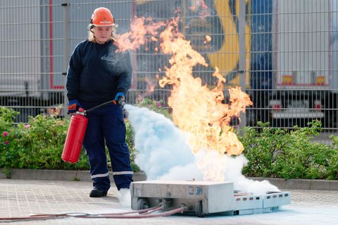 Kinder- und Jugendfeuerwehren in Baden-Württemberg haben so viele Mitglieder wie noch nie - auch Annabella von der Jugendfeuerwe