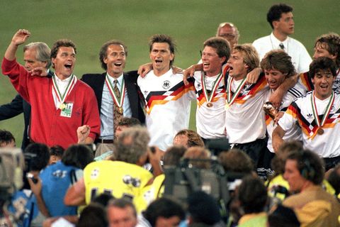 1990 wird Deutschland Fußball-Weltmeister. (Archivbild) Foto: picture alliance / dpa