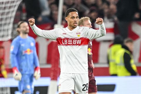 Hat beim VfB verlängert: Allrounder Nikolas Nartey. (Archivbild) Foto: Harry Langer/dpa