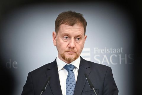 Sachsens CDU-Ministerpräsident Michael Kretschmer
