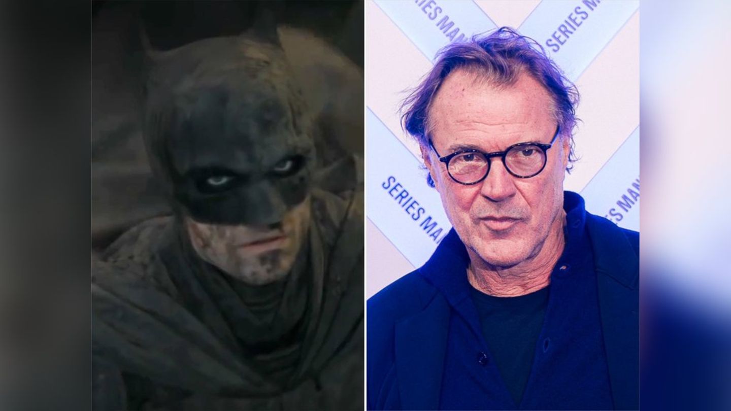 Sebastian Koch (r.) spielt in "The Batman Part II" neben Robert Pattinson.