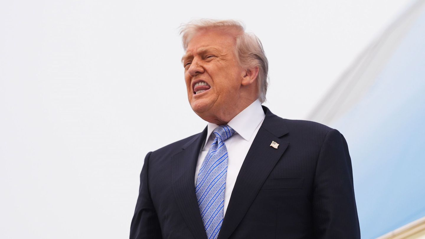 Trump plant neuen Garten in Washington Foto: Mark Schiefelbein/AP/dpa