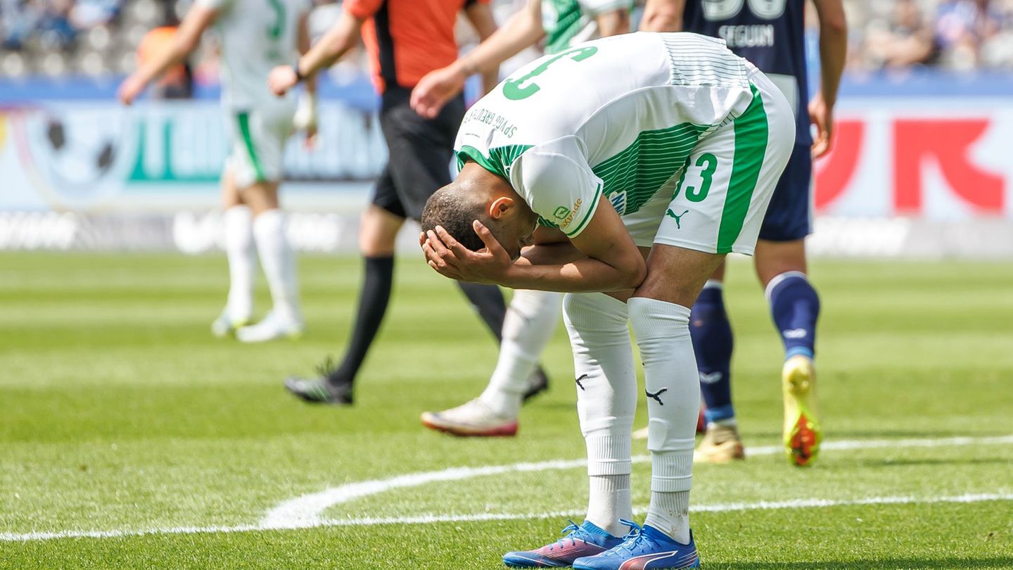 Geht es für die SpVgg Greuther Fürth am Sonntag in die 3. Liga? (Archivbild) Foto: Andreas Gora/dpa