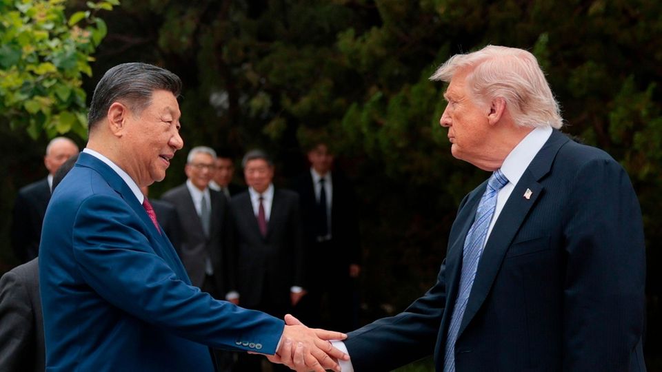 Xi empfängt Trump pompös – und spricht eindringliche Warnung aus