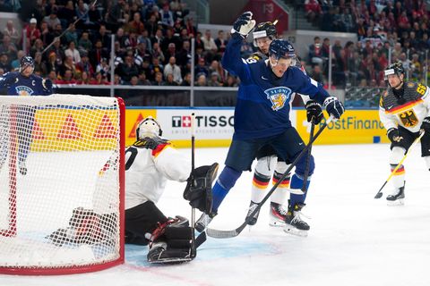 Finnland war zum WM-Auftakt für das deutsche Team zu abgezockt Foto: Claudio Thoma/KEYSTONE/dpa
