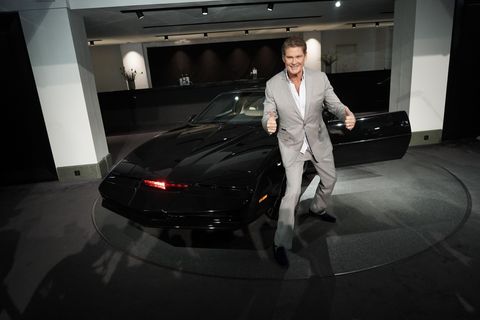 David Hasselhoff spielte in "Knight Rider" den Verbrechensbekämpfer Michael Knight, der mit dem intelligenten sprechenden Auto K
