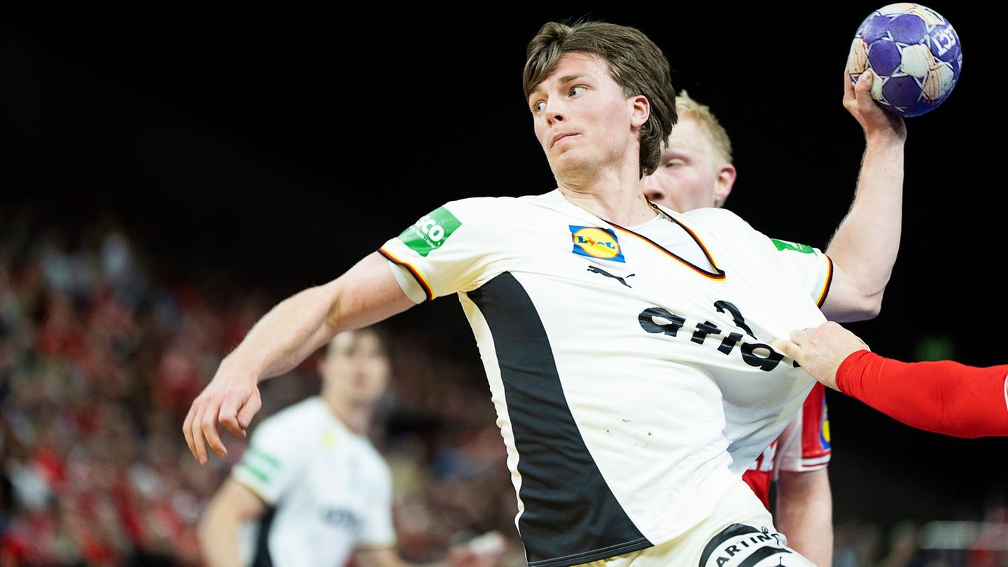 Gehörte zu den besten Spielern im DHB-Team: Nils Lichtlein. Foto: Claus Bech/Ritzau Scanpix Foto/AP/dpa