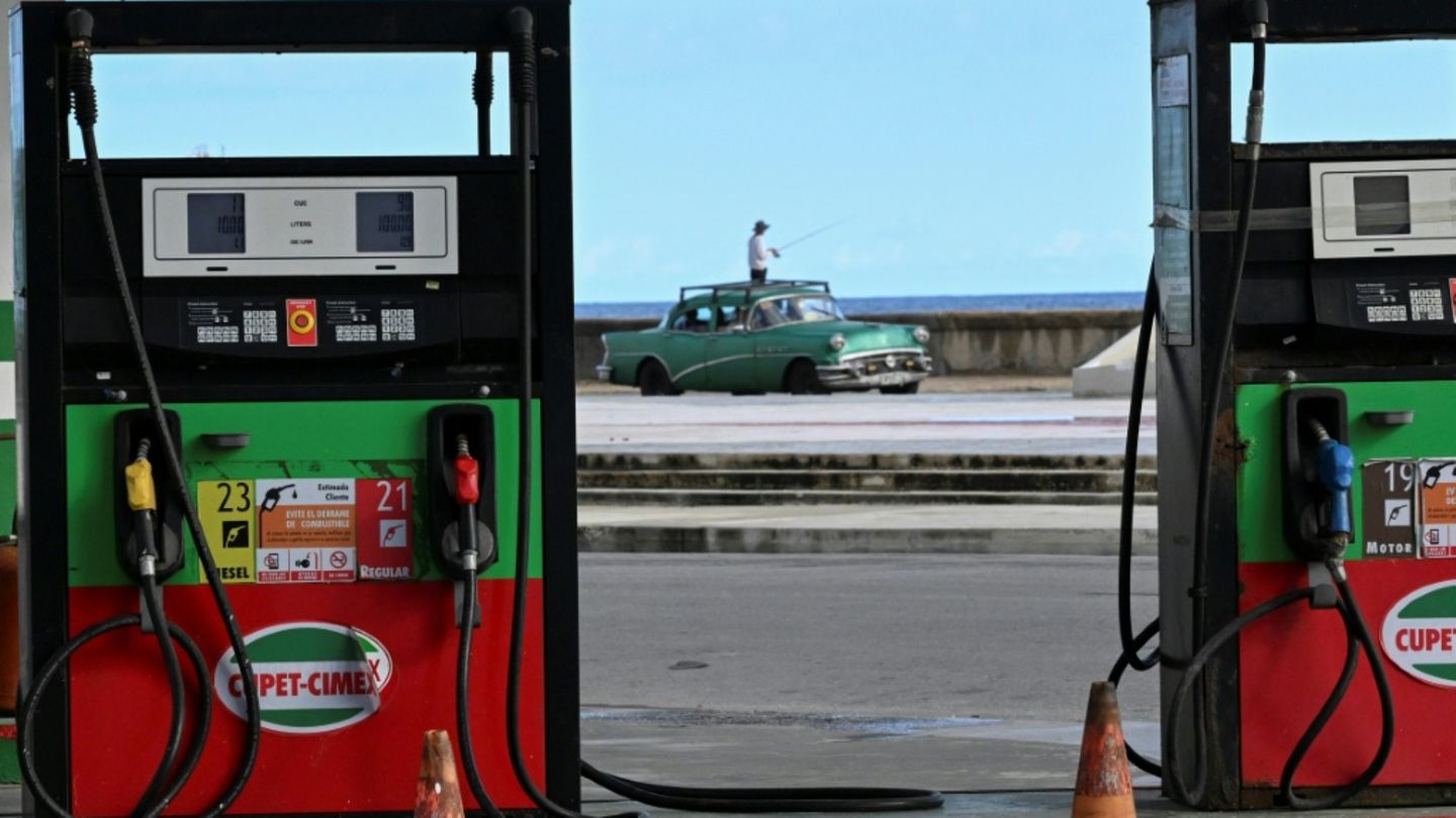 Tankstelle in Havanna