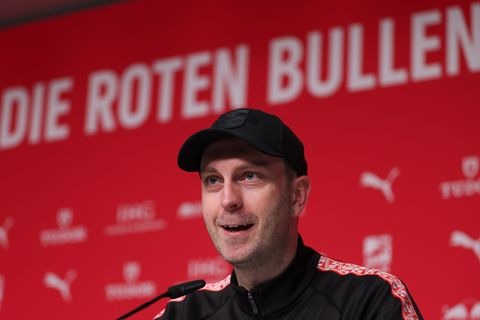Leipzigs Trainer Ole Werner möchte in Freiburg mit seinem Team einen internen Punkte-Rekord schaffen. (Archivbild) Foto: Jan Woi