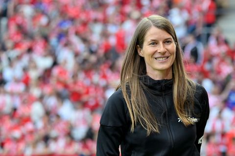 Marie-Louise Eta freut sich auf das Heimspiel. (Archivbild) Foto: Torsten Silz/dpa