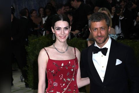 Bee Shaffer und Francesco Carrozzini am 4. Mai bei der Met Gala.