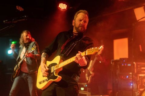 Kiefer Sutherland bei einem Konzert im britischen Norfolk am 13. Mai.