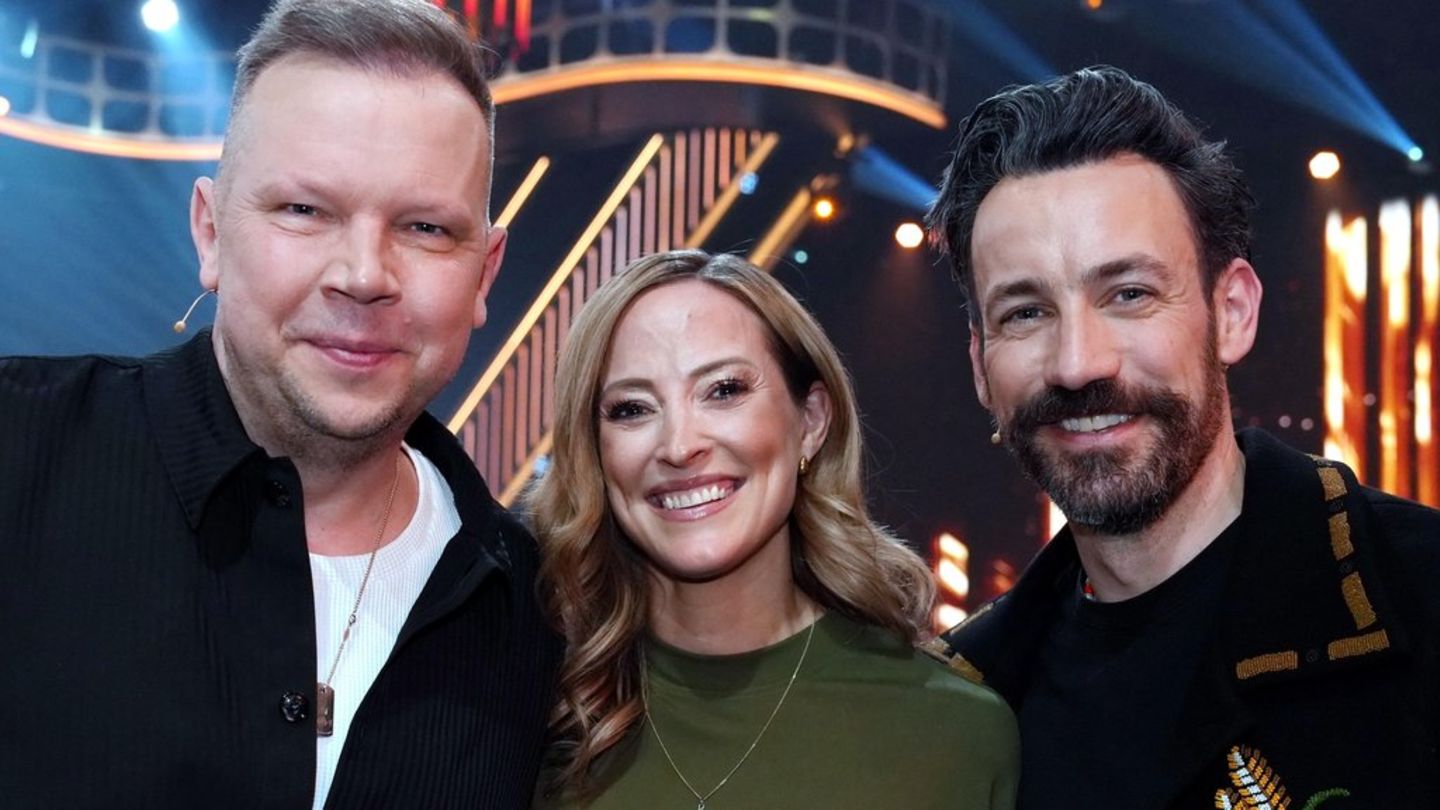 Wolff Fuss (l.), Anna Fleischhauer und Jan Köppen führen künftig durch  "Ninja Warrior Germany".