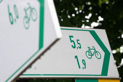 Der Lückenschluss für Radler zwischen Thüringen und Sachsen-Anhalt ist fertig. (Symbolbild) Foto: Sebastian Gollnow/dpa