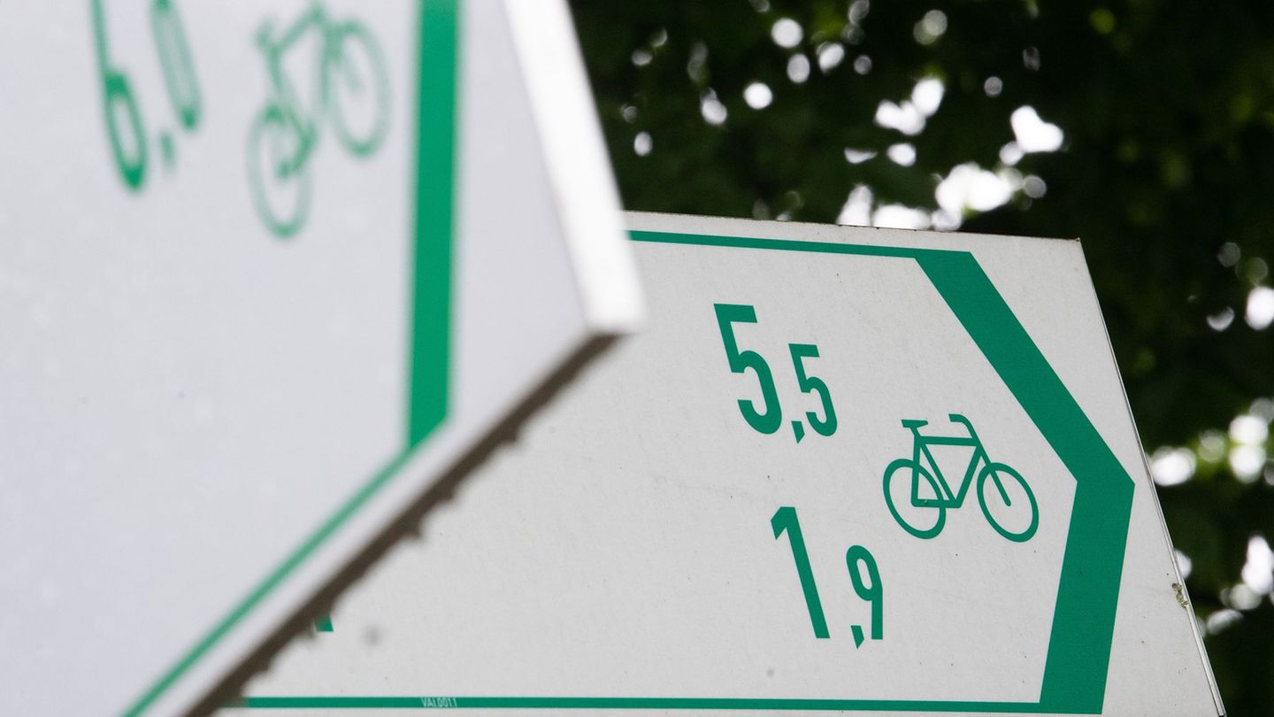 Der Lückenschluss für Radler zwischen Thüringen und Sachsen-Anhalt ist fertig. (Symbolbild) Foto: Sebastian Gollnow/dpa