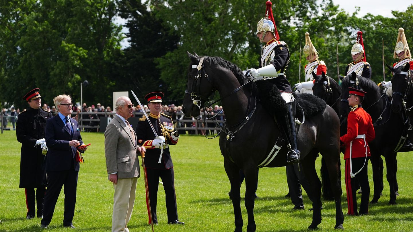König Charles III. bei der Royal Windsor Horse Show. Foto: Aaron Chown/PA Wire/dpa