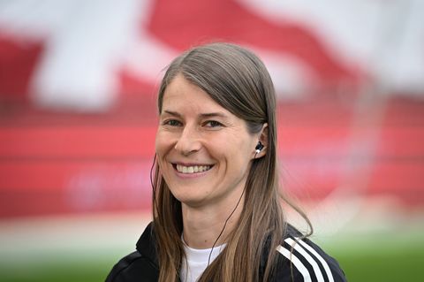 Nach fünf Spielen ist für Marie-Louise Eta Schluss bei den Bundesliga-Männern von Union Berlin. Foto: Soeren Stache/dpa