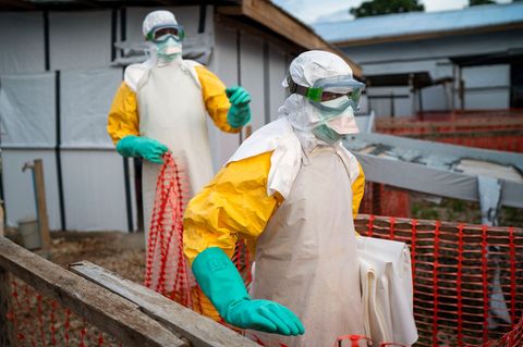 Beim aktuellen Ausbruch steht eine seltene Variante im Fokus. Foto: Jerome Delay/AP/dpa