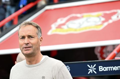 Trainer Hjulmand steht bei Bayer vor dem Aus. Foto: Federico Gambarini/dpa